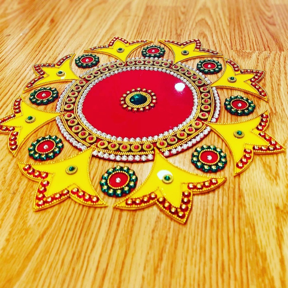 Acrylic Rangoli